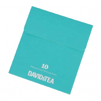 Custom Design Fancy Turquoise Paper Packaging Gift Envelope