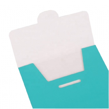 Custom Design Fancy Turquoise Paper Packaging Gift Envelope