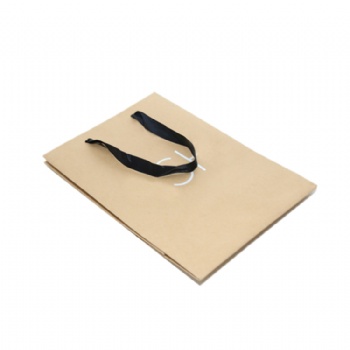 China Factory Customized Boutique Gift Kraft Paper Shopping Bag For Clothing Packaging