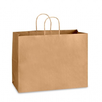 High Quality 120gsm 150gsm Custom Printed Brown Kraft Paper Bags For Restaurant Food Take Out