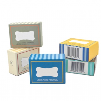 Wholesale Cheap 300gsm 350gsm Paper Soap Packaging Box For Handmade Soap