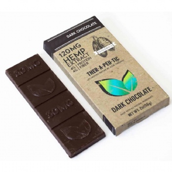 Eco-friendly Food Grade Nature Brown Kraft Paper Empty Chocolate Bar Packaging Box