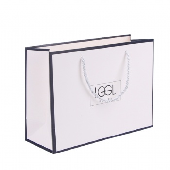 Luxe Boutique Use Custom Shopping Paper Bags With Your Own Logo