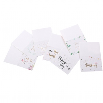 Wholesale High Quality Paper Christmas/Birthday/Holidays Greeting Cards