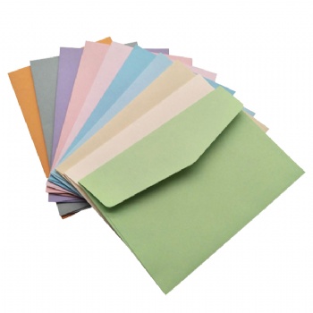 Wholesale Customized Colored A7 Small Craft Paper Envelopes With Gum Glued