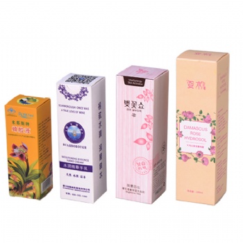 Customization High Quality Elegant 10ml 50ml 60ml 100ml Essential Oils Bottle Paper Boxes