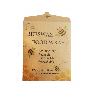 Food Grade Eco-friendly Custom Kraft Paper Packaging Envelopes Beeswax Wraps